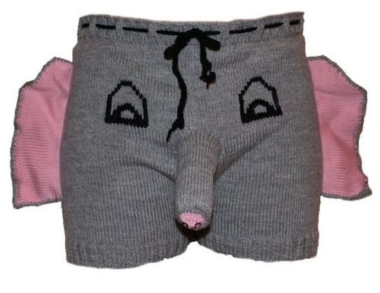 Knitted underpants for men