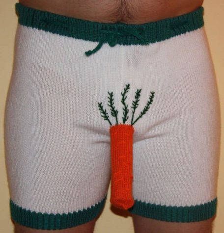 Knitted underpants for men