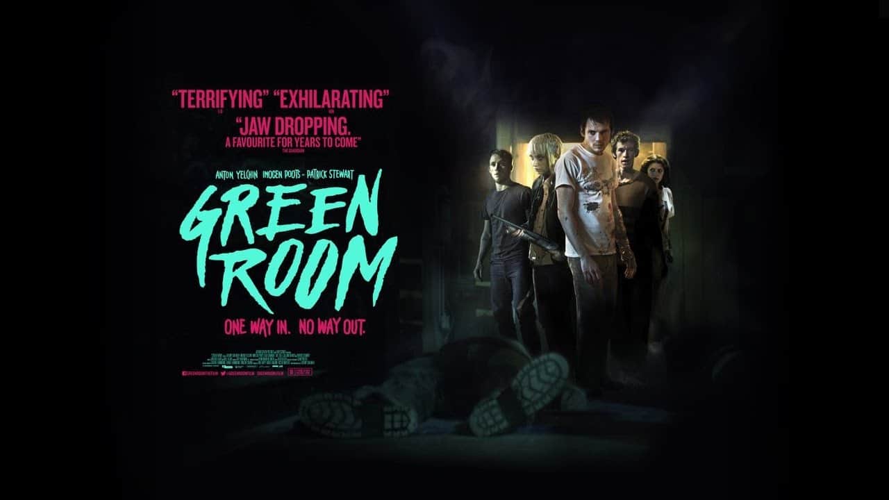 Green Room - Uusi Red Band -traileri