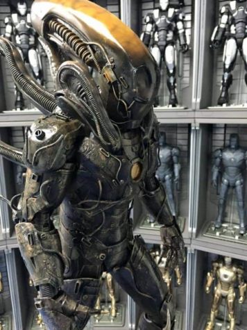 Iron Man buitenaardse Xenomorph