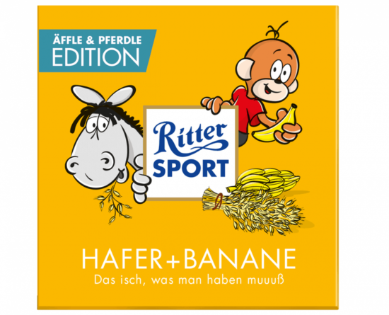 Pferdle und Äffle Ritter Sport