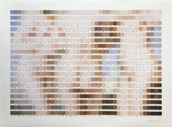 Pixelované pantónové portréty sexi žien