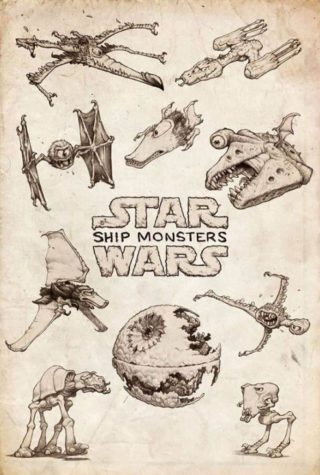 The Ship Monsters of Star Wars