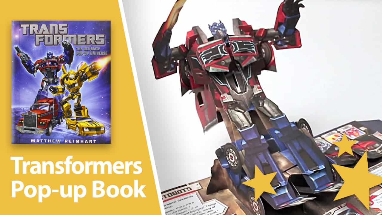 Transformers – O universo pop-up definitivo: mais do que aparenta