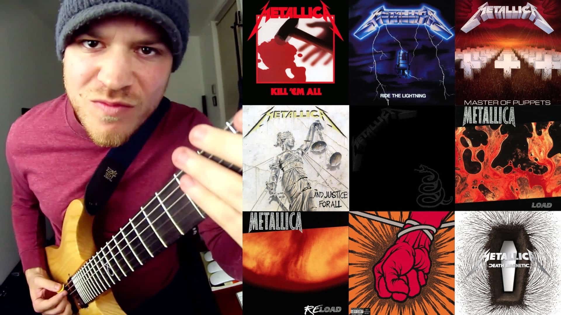 Gach amhrán Metallica i 4 nóiméad