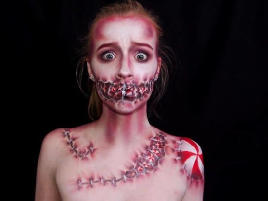 Die 16-jährige Lara liebt Monster-Maskierung