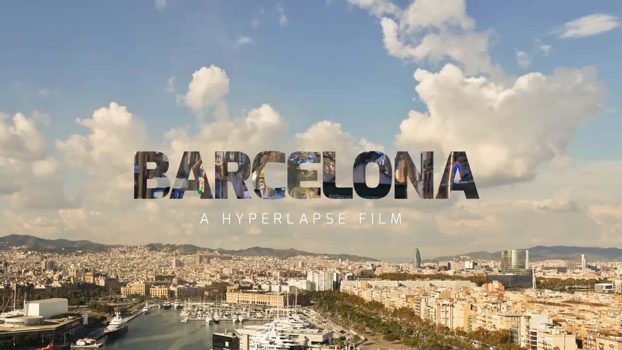 Barcelona - En hyperlapse film
