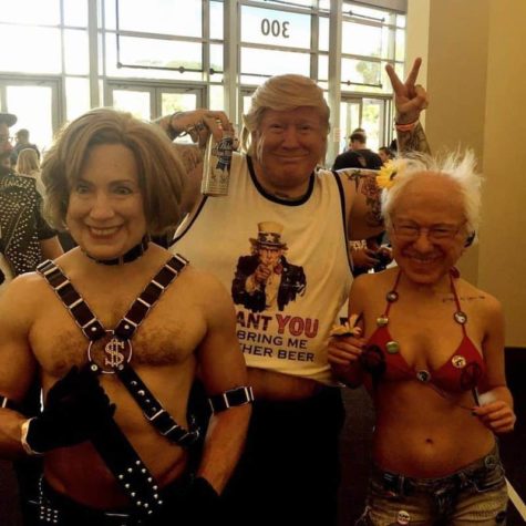 Bernie, Hillary and Drumpf Party Hard