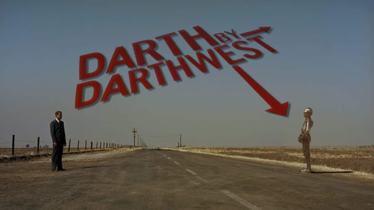 Darth by Darthwest: Lucas spotyka Hitchcocka
