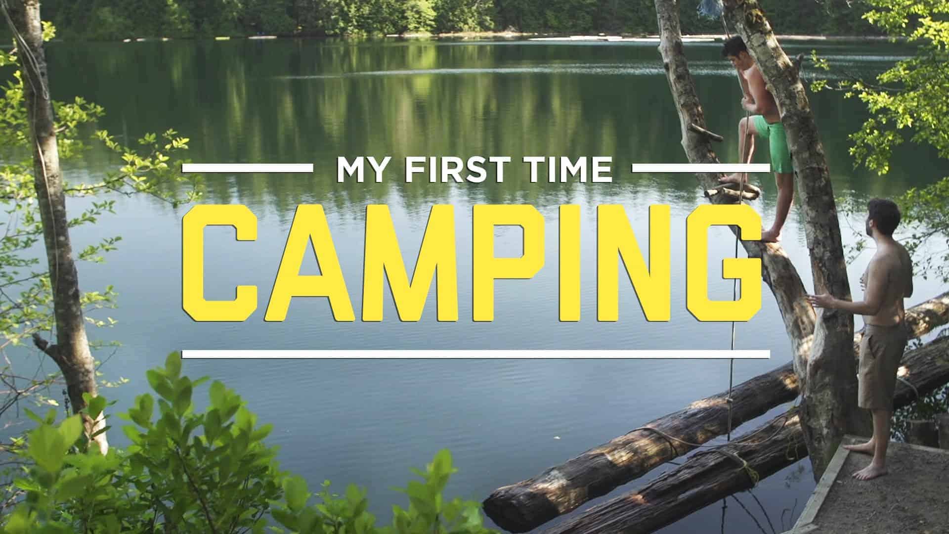 Das erste Mal campen - Camping ausprobiert