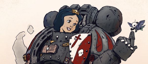 Disney Prinzessinnen im Warhammer Universum