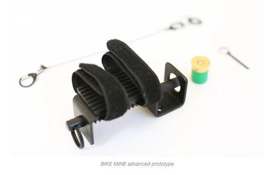 Miniatur Bombe gegen Fahrraddiebe