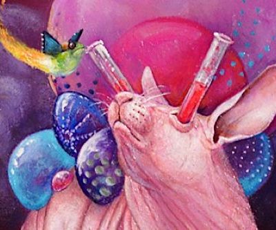 Die surrealen Gemälde von Hannah Faith Yata