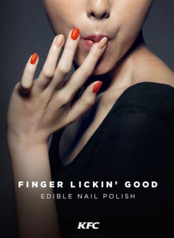 Nagellack von KFC, der nach Hühnchen schmeckt