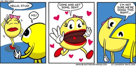 Ο κύριος και η κα Pac Man