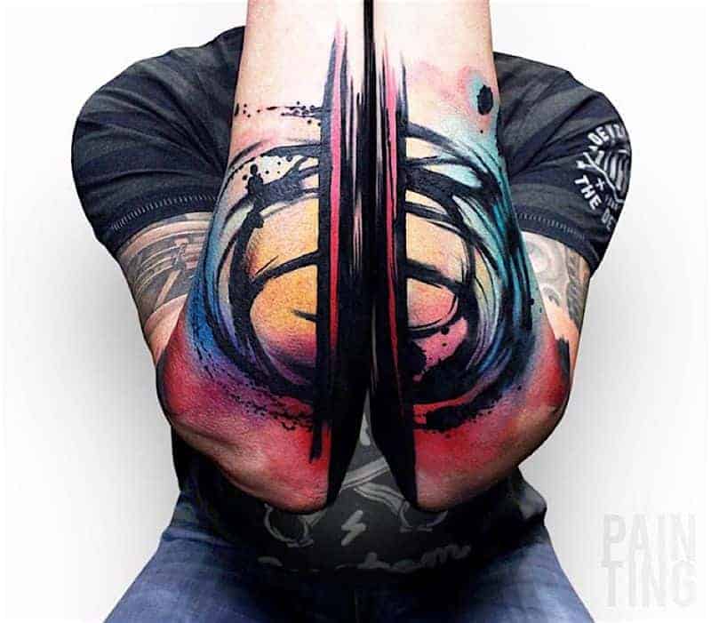 Pain Ting: Art corporel tatoué