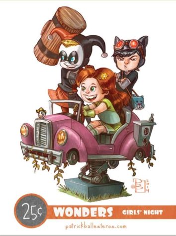 Patrick Ballesteros drollige Popkultur-Figuren auf Fahrautomaten