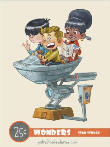 Patrick Ballesteros drollige Popkultur-Figuren auf Fahrautomaten