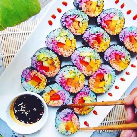 Rainbow Sushi