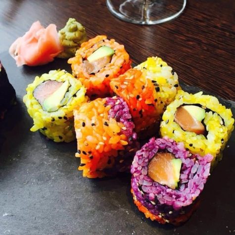 Rainbow Sushi