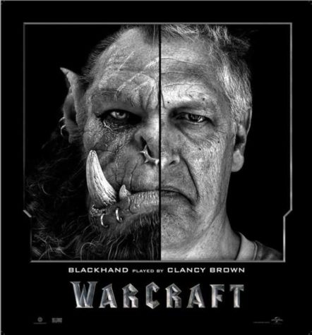 Warcraft Oyuncuları CGI Karakterleriyle Yan yana