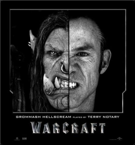Actores de Warcraft al lado de sus personajes CGI
