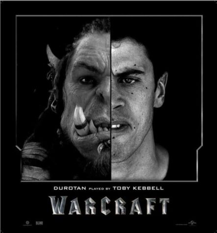 Atores de Warcraft lado a lado com seus personagens CGI