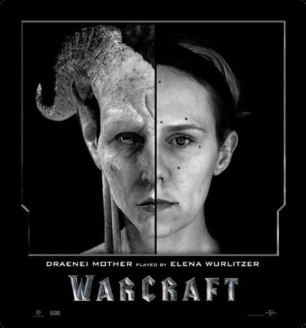 Warcraft Schauspieler Side by Side mit ihren CGI-Charakteren