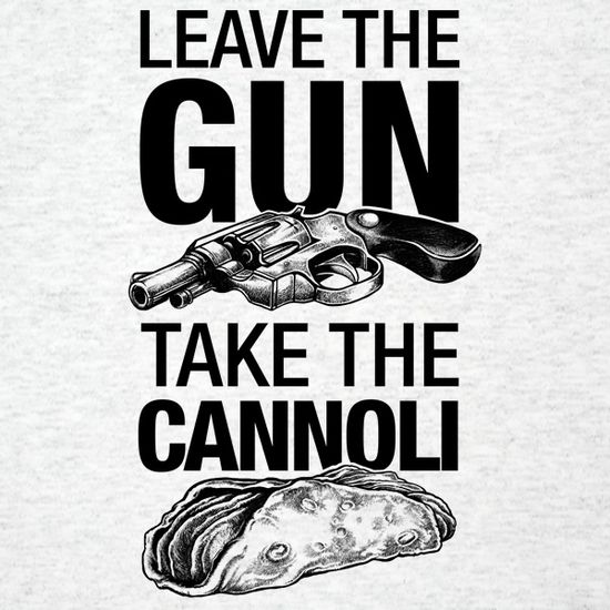 Αφήστε το όπλο Πάρτε το Cannoli