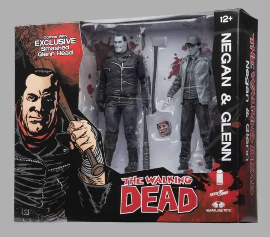 Neue TWD-Action-Figuren: Negan schlägt Glenn den Kopf ein