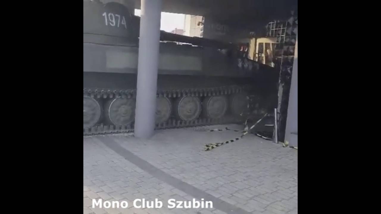 ein panzer hat keine bremsen