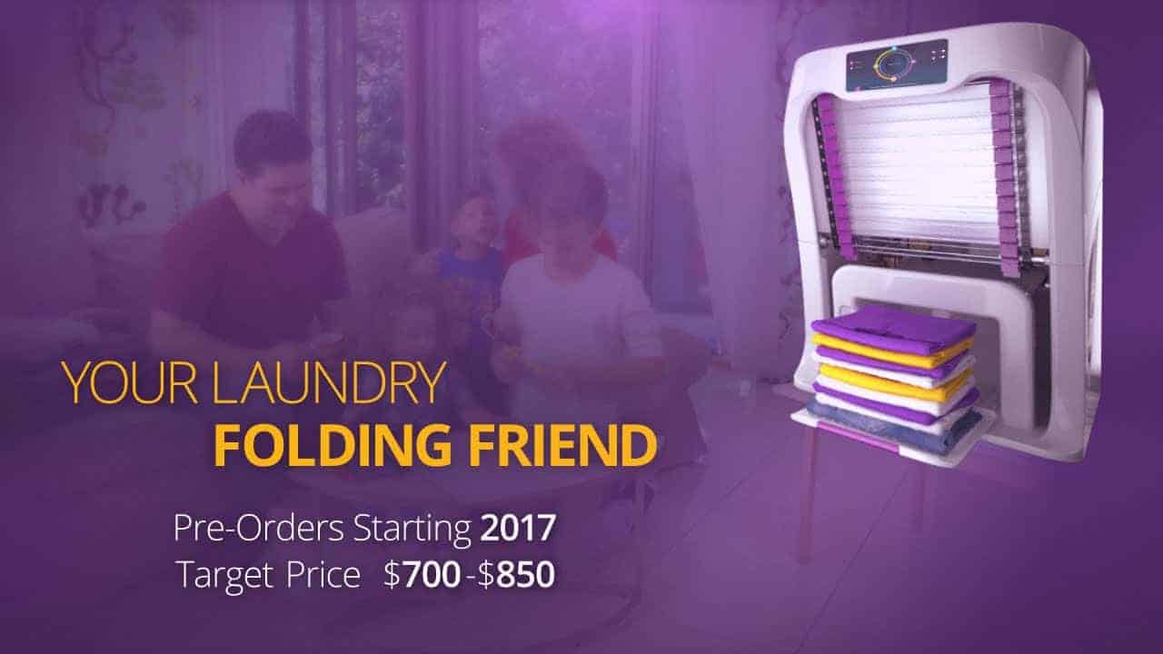 FoldiMate Family: Maskinen viker tvätten