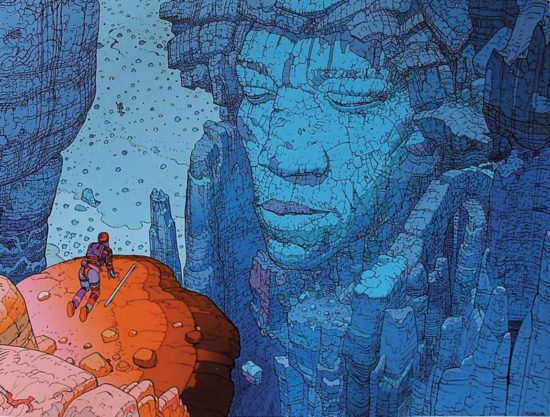 AI-Moebius Dreaming of Jimi Hendrix