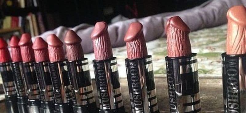 Penis lipsticks