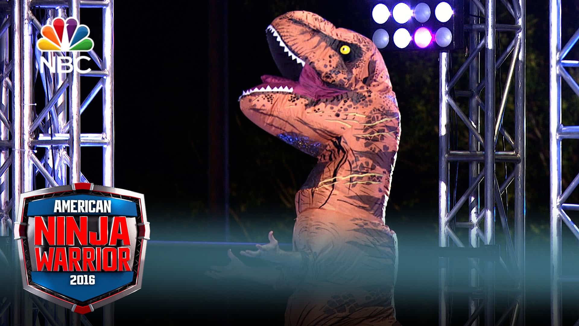 T. Rex bei American Ninja Warrior