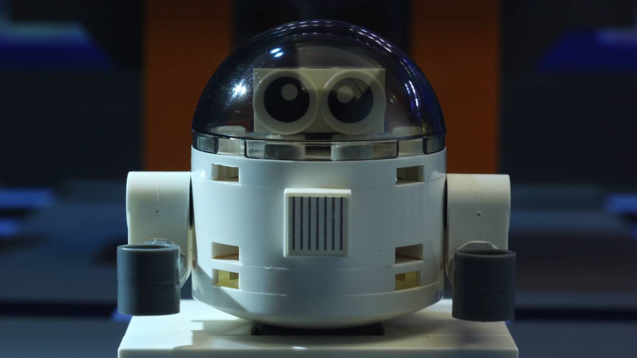 80er Jahre Lego Roboter Breakdance Battle