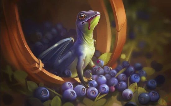 Fruit Dragons der russischen Künstlerin Alexandra Khitrova
