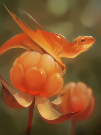 Fruit Dragons der russischen Künstlerin Alexandra Khitrova
