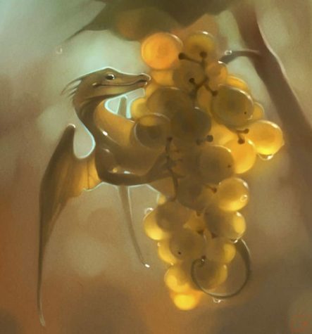 Fruit Dragons der russischen Künstlerin Alexandra Khitrova