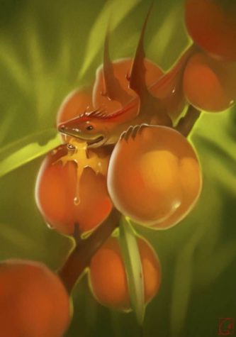 Fruit Dragons der russischen Künstlerin Alexandra Khitrova