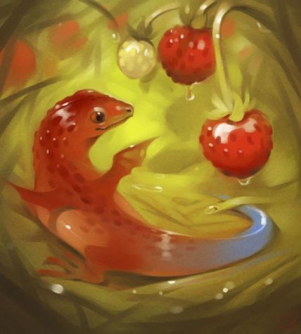 Fruit Dragons der russischen Künstlerin Alexandra Khitrova