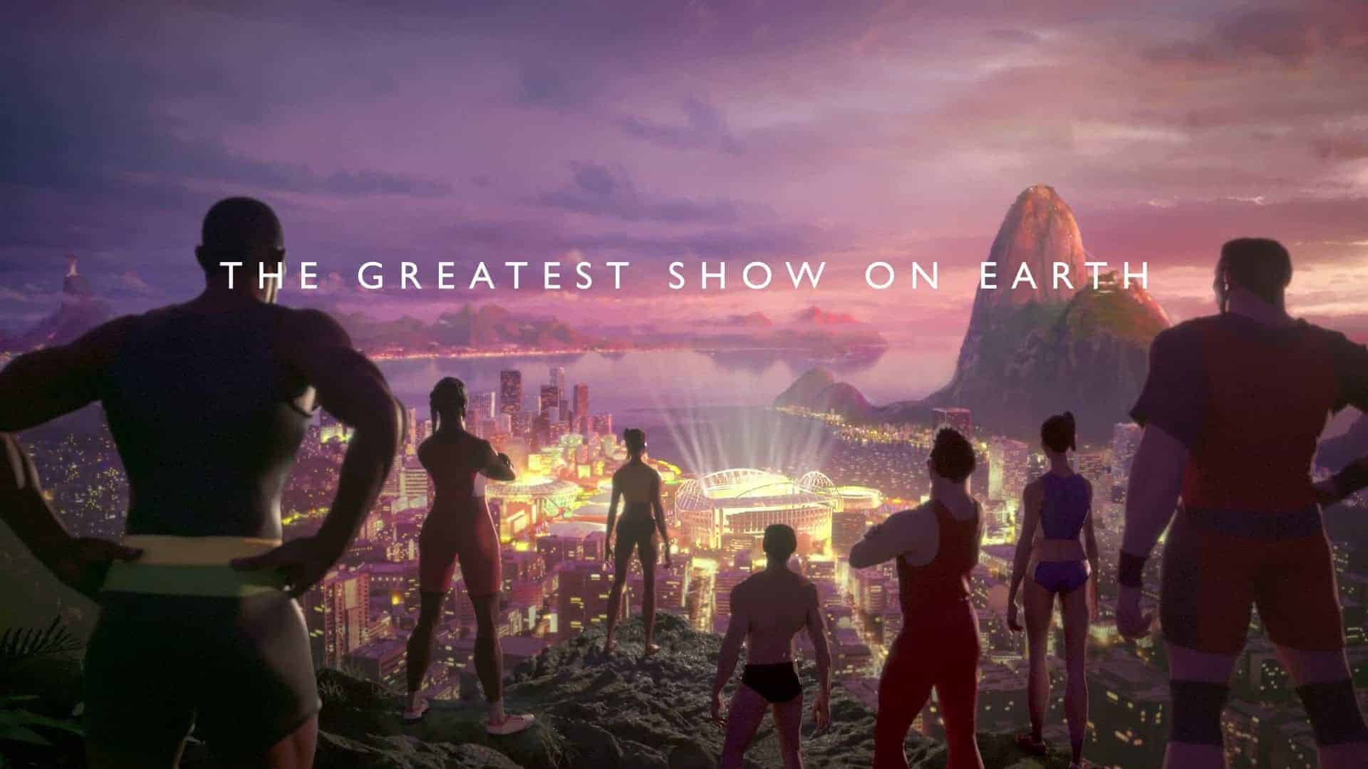 BBC advertisement for the Rio Olympics