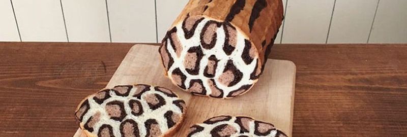 Bread inspired by children's drawings and nature