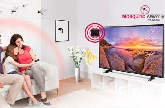 Fernseher verjagt Mücken!