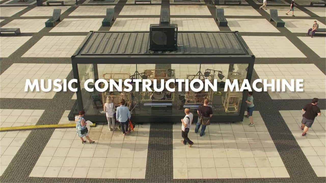 music construction machine