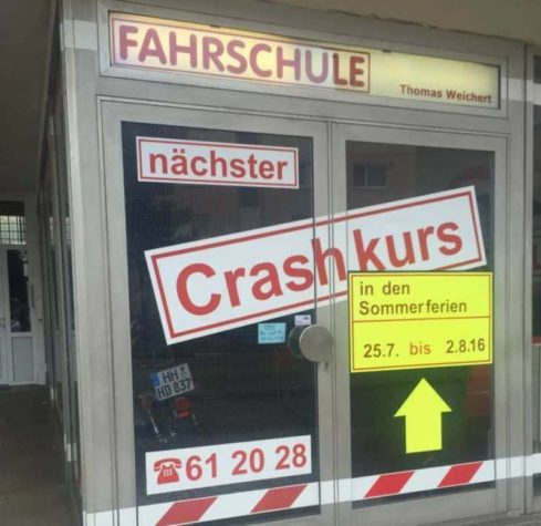 Neulich in der Fahrschule