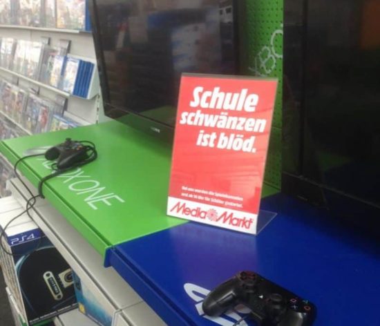 Neulich bei Media Markt