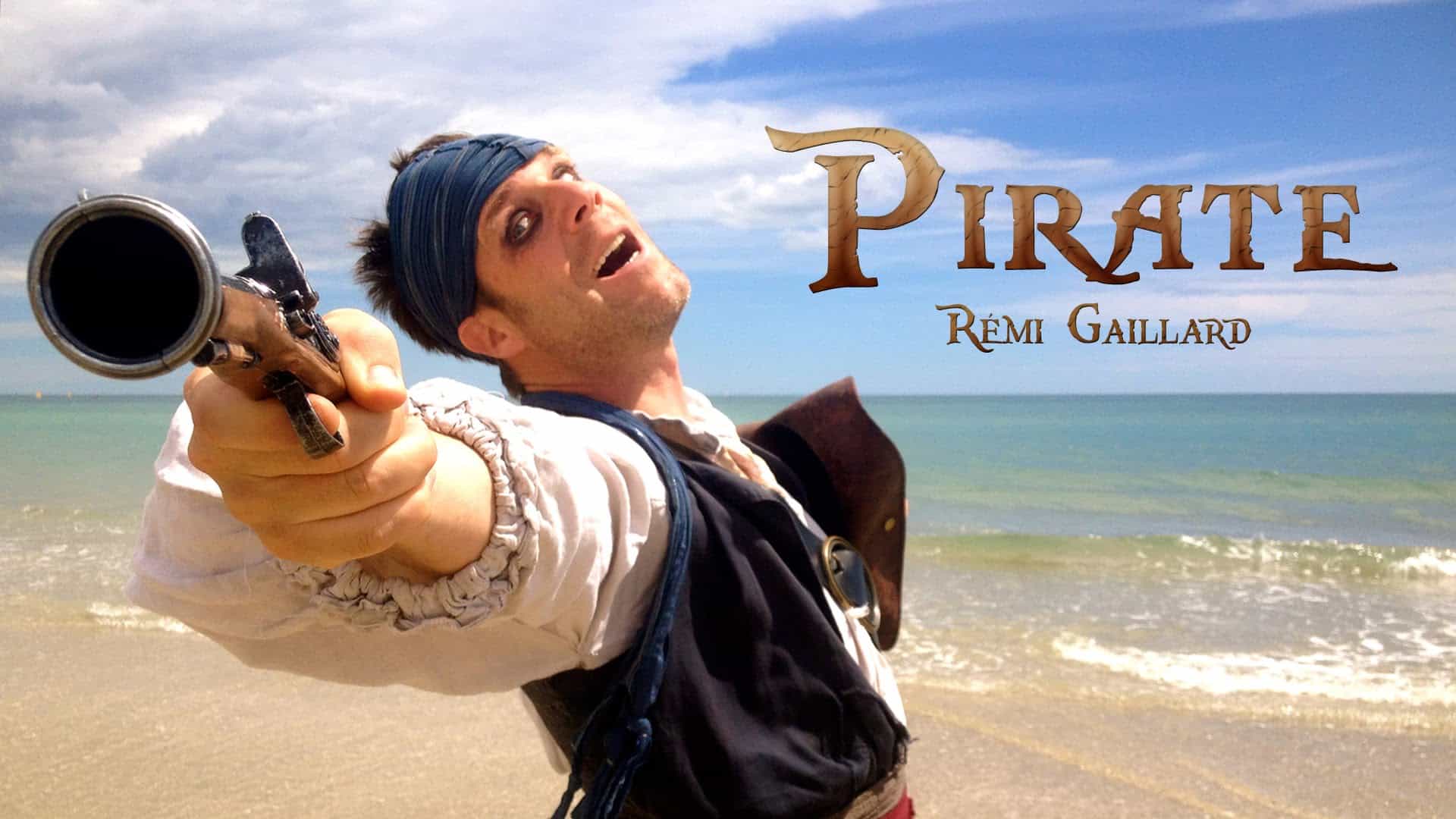 Rémi Gaillard als Pirat