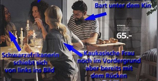 Bei IKEA ist die Umvolkung bereits voll im Gang