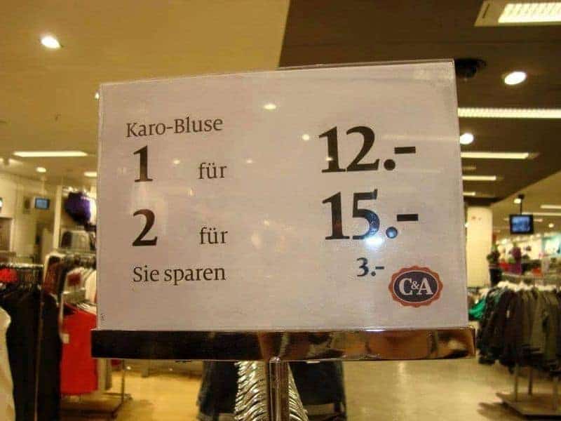 Angebot des Tages